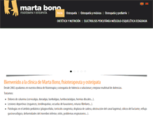 Tablet Screenshot of martabono.com